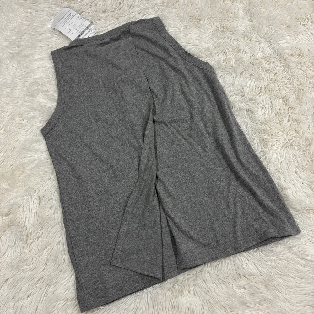 Pendleton Woman’s Cotton Split Back Gray Sleevele… - image 6